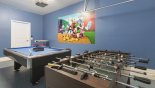 Villa rentals in Orlando, check out the Games room with pool table & table foosball