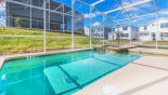 Sunny west facing pool & spa - www.iwantavilla.com is the best in Orlando vacation Villa rentals