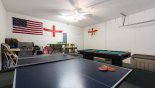 Orlando Villa for rent direct from owner, check out the Games room with pool table and table tennis - note gas BBQ which is available to use on pool deck