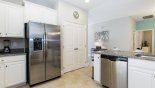 Stainless steel appliances throughout kitchen - www.iwantavilla.com is the best in Orlando vacation Villa rentals