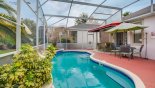Lucerne 1 Villa rental near Disney with View of pool towards covered lanai with extendable awning