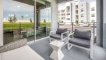 View of lanai towards great room vis sliding patio doors from Storey Lake Resort rental Villa direct from owner