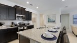 Villa rentals in Orlando, check out the Kitchen breakfast bar with 4 bar stools