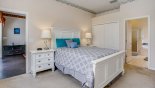 Master bedroom with king sized bed from Silver Maple + 3 Villa for rent in Orlando