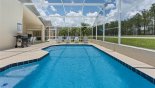 No rear neighbours ensure increased privacy - 4 sun loungers for your sunbathing comfort from Highlands Reserve rental Villa direct from owner
