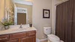 Spacious rental Solterra Resort Villa in Orlando complete with stunning Master #2 ensuite bathroom with bath & shower over