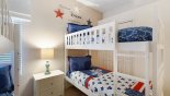 Cape Coral 3 Villa rental near Disney with Bunk bedroom #4 with Mickey themed bedding