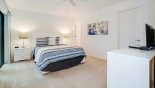 Villa rentals in Orlando, check out the Master bedroom #1 with king sized bed