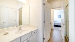 Jack and Jill Bathroom #4 serving bedrooms #4 & #5 from Providence rental Villa direct from owner