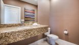 Townhouse rentals in Orlando, check out the Ground floor cloakroom