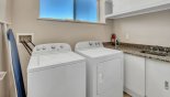 Townhouse rentals in Orlando, check out the Laundry room with washer, dryer, iron & ironing board