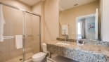 Delight 6 Townhouse rental near Disney with Ensuite bathroom #4 with walk-in shower, single sink & WC