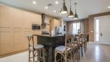 Townhouse rentals in Orlando, check out the Breakfast bar with 6 bar stools