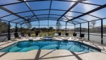 Spacious rental Solterra Resort Villa in Orlando complete with stunning Spectacular SW facing pool & spa with 8 sun loungers