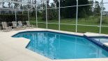 Spacious rental Highlands Reserve Villa in Orlando complete with stunning South east facing pool with golf course views - 4 sun loungers for your sunbathing comfort