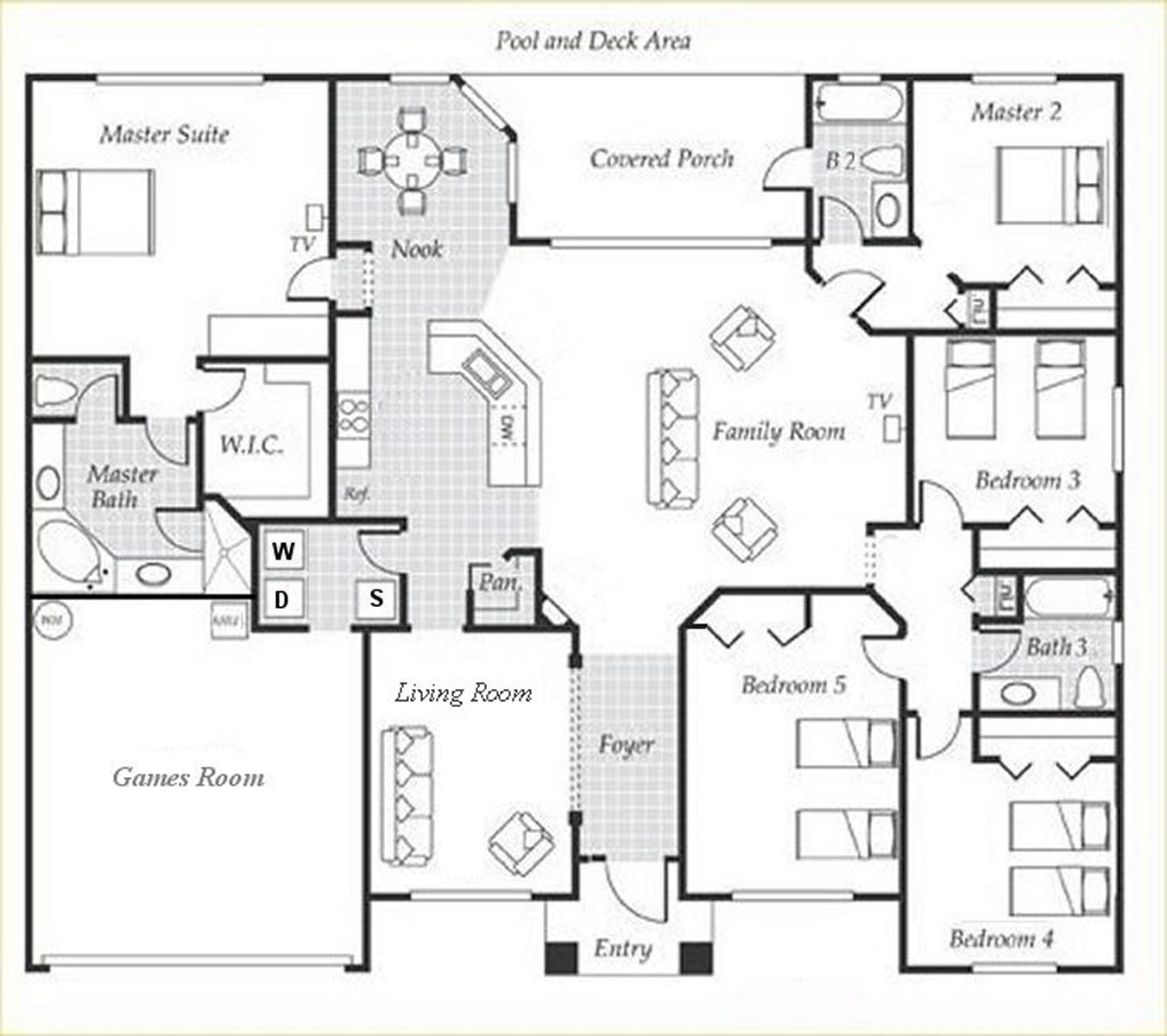Emerald + 1 Floorplan