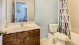 Villa rentals near Disney direct with owner, check out the Master #2 ensuite bathroom with bath & shower over , single vanity & WC