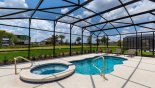 South-East facing pool & spa with open views - www.iwantavilla.com is the best in Orlando vacation Villa rentals