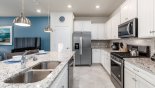 Spacious rental Solterra Resort Townhouse in Orlando complete with stunning Fully fitted kitchen with quality appliances and granite counter tops