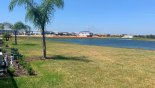 Townhouse rentals in Orlando, check out the View of lake from rear of property