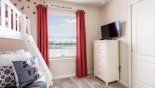 Spacious rental Solterra Resort Townhouse in Orlando complete with stunning Bunk bedroom #4 with LCD cable TV