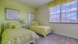 Townhouse rentals in Orlando, check out the Bedroom #2 wo front aspect with twin beds
