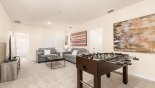 Villa rentals in Orlando, check out the Entertainment loft with table foosball