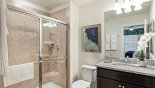 Winstone 1 Villa rental near Disney with Master ensuite #2 with walk-in shower, single vanity & WC