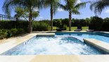 Inviting bubbling spa - www.iwantavilla.com is the best in Orlando vacation Villa rentals
