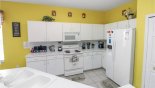 Fully fitted kitchen with everything you need provided - www.iwantavilla.com is the best in Orlando vacation Villa rentals