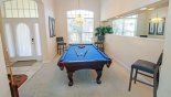 Pool room off entrance foyer with this Orlando Villa for rent direct from owner