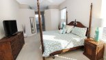 Villa rentals near Disney direct with owner, check out the Master bedroom #1 with king sized bed & large LCD cable TV