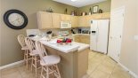 Villa rentals near Disney direct with owner, check out the Breakfast bar with 3 bar stools