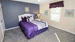 Villa rentals in Orlando, check out the Master bedroom #3 with queen sized bed