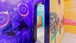 Magical Portal passageway from the Avengers room into the Moana room, with special effects! from Cayman 3 Villa for rent in Orlando