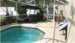 Villa rentals in Orlando, check out the View of pool & soft seating area