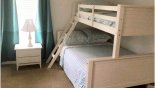 Bedroom #3 with bunk beds (twin over full size) - sleeps 3 kids from Belmonte 1 Villa for rent in Orlando