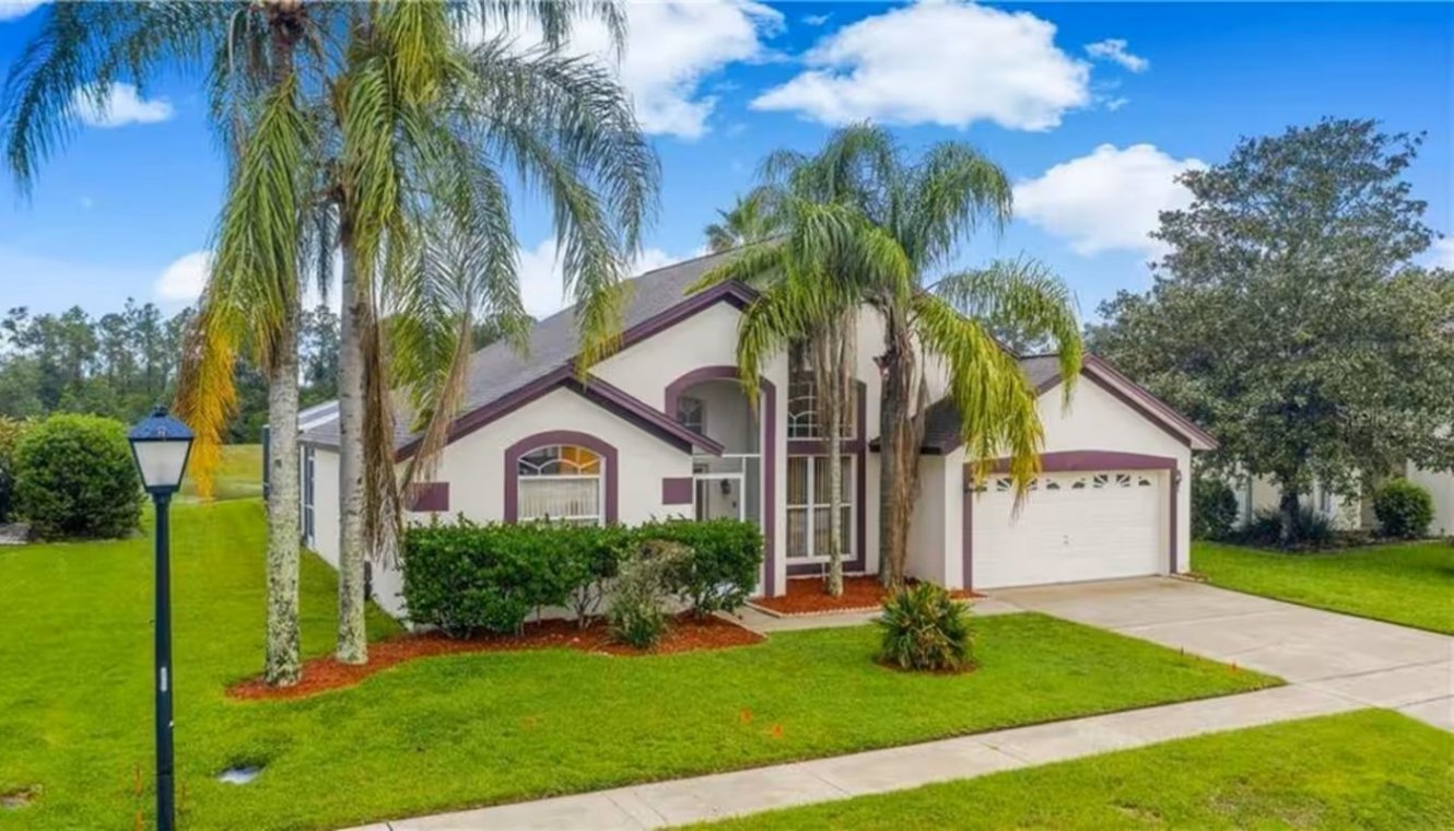 View of Villa from Street