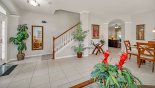 Orlando Villa for rent direct from owner, check out the View of towards arched opening to family room