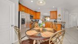 Spacious rental Windsor Hills Resort Villa in Orlando complete with stunning Breakfast nook with pantry to left