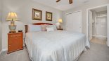 Spacious rental Windsor Hills Resort Villa in Orlando complete with stunning Master bedroom #2 with king sized bed