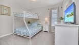 Villa rentals near Disney direct with owner, check out the Bedroom #4 with bunk bed (twin over full-size)