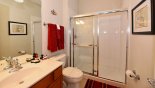 Master 3 ensuite bathroom with double walk-in shower - www.iwantavilla.com is your first choice of Villa rentals in Orlando direct with owner