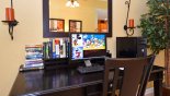 Spacious rental Windsor Hills Resort Villa in Orlando complete with stunning Computer workstation