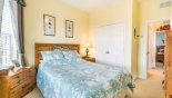 Bedroom #2 with large built-in wardrobe with this Orlando Condo for rent direct from owner