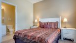 Ground Floor Queen Bedroom with Ensuite Shower Room from Windsor Hills Resort rental Townhouse direct from owner