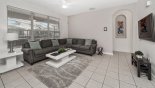 Spacious rental Windsor Hills Resort Villa in Orlando complete with stunning Living room with ample seating