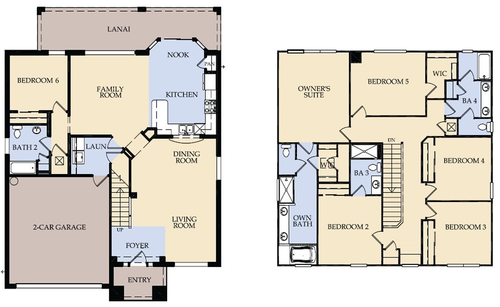 Ryan Homes Brentwood Floor Plan