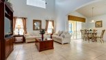 View of family room towards breakfast nook from St Vincent Sound 1 Villa for rent in Orlando