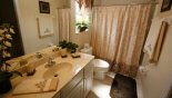Jack & Jill ensuite bathroom - www.iwantavilla.com is your first choice of Villa rentals in Orlando direct with owner